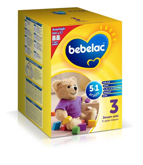 Bebelac 3 Devam Sütü 900 gr