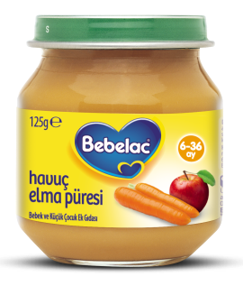 Bebelac Havuç Elma Püresi 125 G