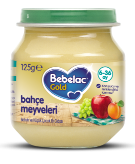 Bebelac Kavanoz Maması Bahçe Meyveleri