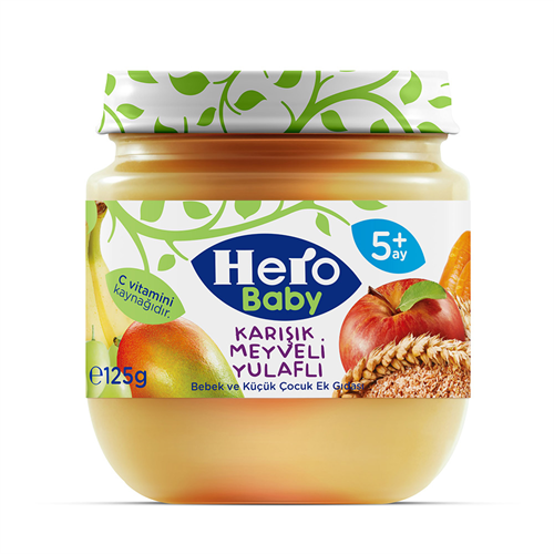 Hero Baby Karışık Meyveli Yulaflı 125 G
