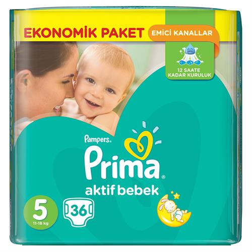 Prima Aktif Bebek 5 Beden 36 Adet