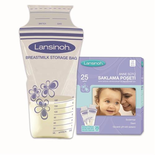 Lansinoh 25'li Süt Saklama Poşeti