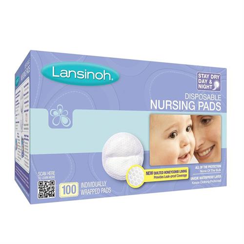 Lansinoh 100 Adet Ultra İnce Süper Emici Göğüs Pedi