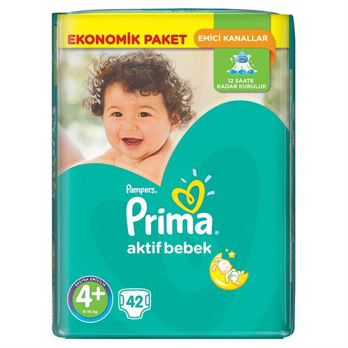 Prima Aktif Bebek 4+ Beden 42 Adet