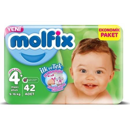 Molfix 4+ Maxi Plus Jumbo Paket 42li