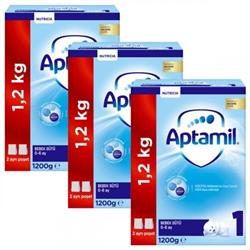Aptamil 1 Bebek Sütü 3'lü 1200 gr