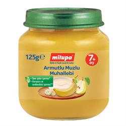 Milupa Armutlu Muzlu Muhallebi 125 gr