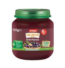 Milupa Tek Meyve Erik Püresi 125 gr