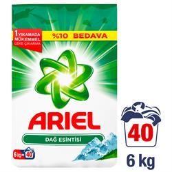 Ariel Çamaşır Deterjanı Dağ Esintisi 6 kg