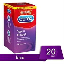 Durex Yakın Hisset 20'li Prezervatif