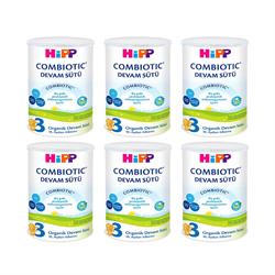 Hipp 3 Combiotic Organik Devam Sütü 6'lı 350 gr