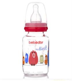 Bebedor Desenli Cam Biberon 125 ml