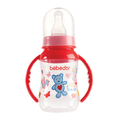 Bebedor 76302 Desenli Ergonomik Kulplu 125 ml Bibero