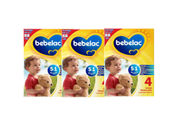 Bebelac 4 Devam Sütü 3'lü 900 gr