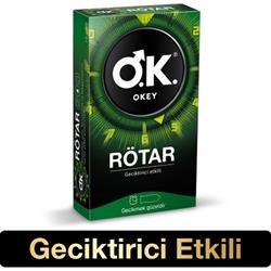 Okey Rötar Geciktirici Etkili 10'lu Prezervatif