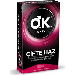 Okey Çifte Haz 10'lu Prezervatif