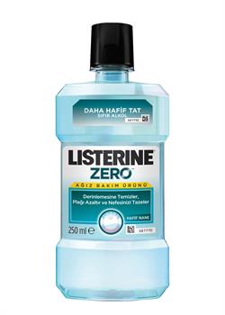Listerine Zero Hafif Nane Aromalı Alkolsüz 250 ml Gargara