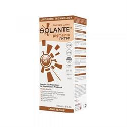 Solante Pigmenta Tinted Sun Care Lotion Spf 50+ 150 ml Koyu Lekelere Renkli Güneş Losyonu