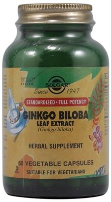 Solgar Ginkgo Biloba Leaf Extract 60 Bitkisel Kapsül