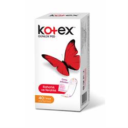 KOTEX İnce Günlük Ped Parfümsüz 40 Adet