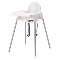 IKEA Antilop Tepsili Mama Sandalyesi Emniyet Kemerli