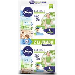 Sleepy Natural Külot Bebek Bezi 6 Beden Xlarge 15-25 Kg 40 Adet