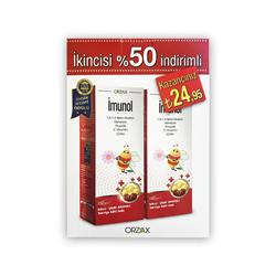 İmunol Ballı Çilek Aromalı 2'li Paket 150 ml Şurup