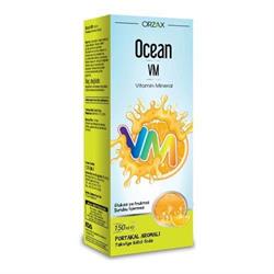 Ocean VM Multivitamin Takviyesi 150 ml - Portakal Aromalı