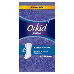 Orkid Uzun 32 Adet Ekonomik Paket Günlük Ped