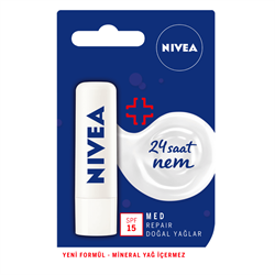 Nivea Lip Dudak Bakım Kremi Med Repair Gkf 15