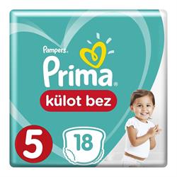 Prima Külot Bebek Bezi 5 Beden Junior 18 adet 12-17 kg