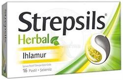 Strepsils Herbal Ihlamur Şekersiz 16 Adet Pastil