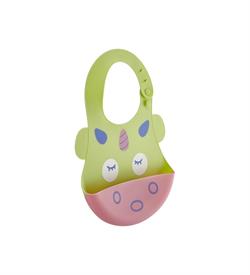 Babyjem Silikon Önlük yeşil renk