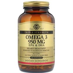 Solgar Omega-3 950mg EPA&DHA 100 Yumuşak Kapsül