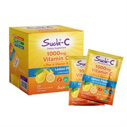 Suda Vitamin-C 1000mg Limon Aromalı 20 Saşe