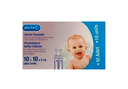 Alvita Serum Fizyolojik 20 Flakon 5 ml