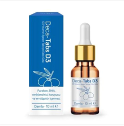 Deca Tabs D3 Damla 10 ml