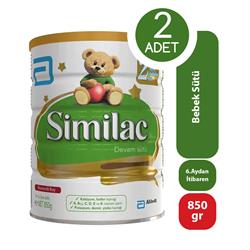 Similac 850 Gr 2 Numara Bebek Sütü 2'li Paket