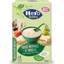 Hero Baby Sütlü Ballı Irmikli 400 gr Kaşık Maması