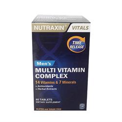 Nutraxin Multivitamin Mineral Complex Erkek 60 Tablet