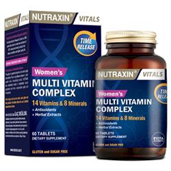 Nutraxin Multivitamin Mineral Complex Kadın 60 Tablet