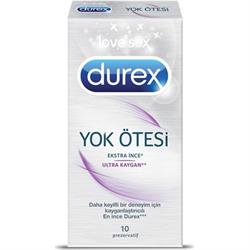 Durex Yok Ötesi Ultra Kaygan Ekstra İnce 10'lu Prezervatif