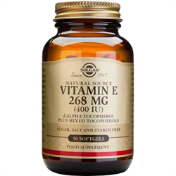 Solgar Vitamin E 400 IU 50 Kapsül
