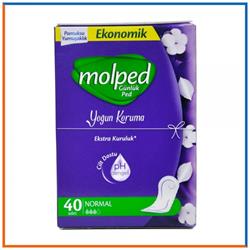 Molped Yoğun Koruma Normal 40'lı Günlük Ped