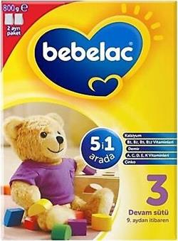 Bebelac 3 Devam Sütü 800 gr
