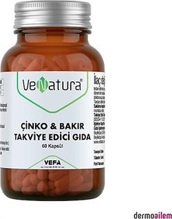 Venatura Çinko & Bakır 60 Kapsül