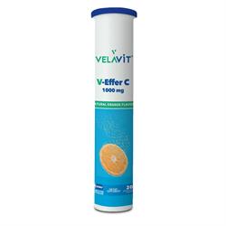 Velavit V-Effer C 1000 mg 20 Efervesan Tablet