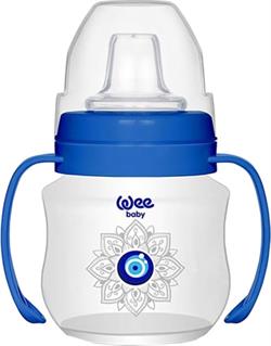 Wee Baby Nazar Boncuğu Akıtmaz Kulplu PP 125 ml Bardak