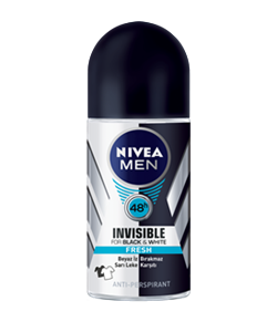 Nivea Men Invisible Black & White Fresh 50 ml Roll-On