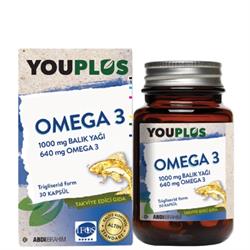 Youplus Omega 3 1000 Mg 30 Kapsül